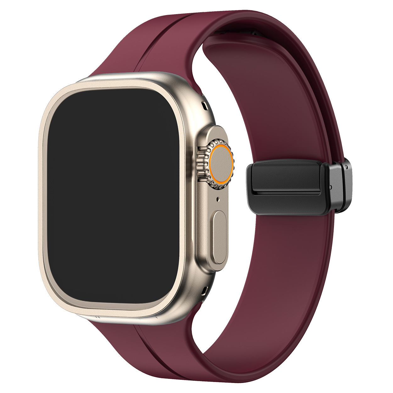 FlexiFit™ Magnetisch Apple Watch Band | 1+1 Gratis - {{ shop Vivindo Donker rood / 38mm - 40 mm - 41 mm Vivindo FlexiFit™ Magnetisch Apple Watch Band | 1+1 Gratis _name }} {{black_friday}} {{korting}}