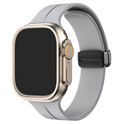 FlexiFit™ Magnetisch Apple Watch Band | 1+1 Gratis - {{ shop Vivindo Grijs / 38mm - 40 mm - 41 mm Vivindo FlexiFit™ Magnetisch Apple Watch Band | 1+1 Gratis _name }} {{black_friday}} {{korting}}