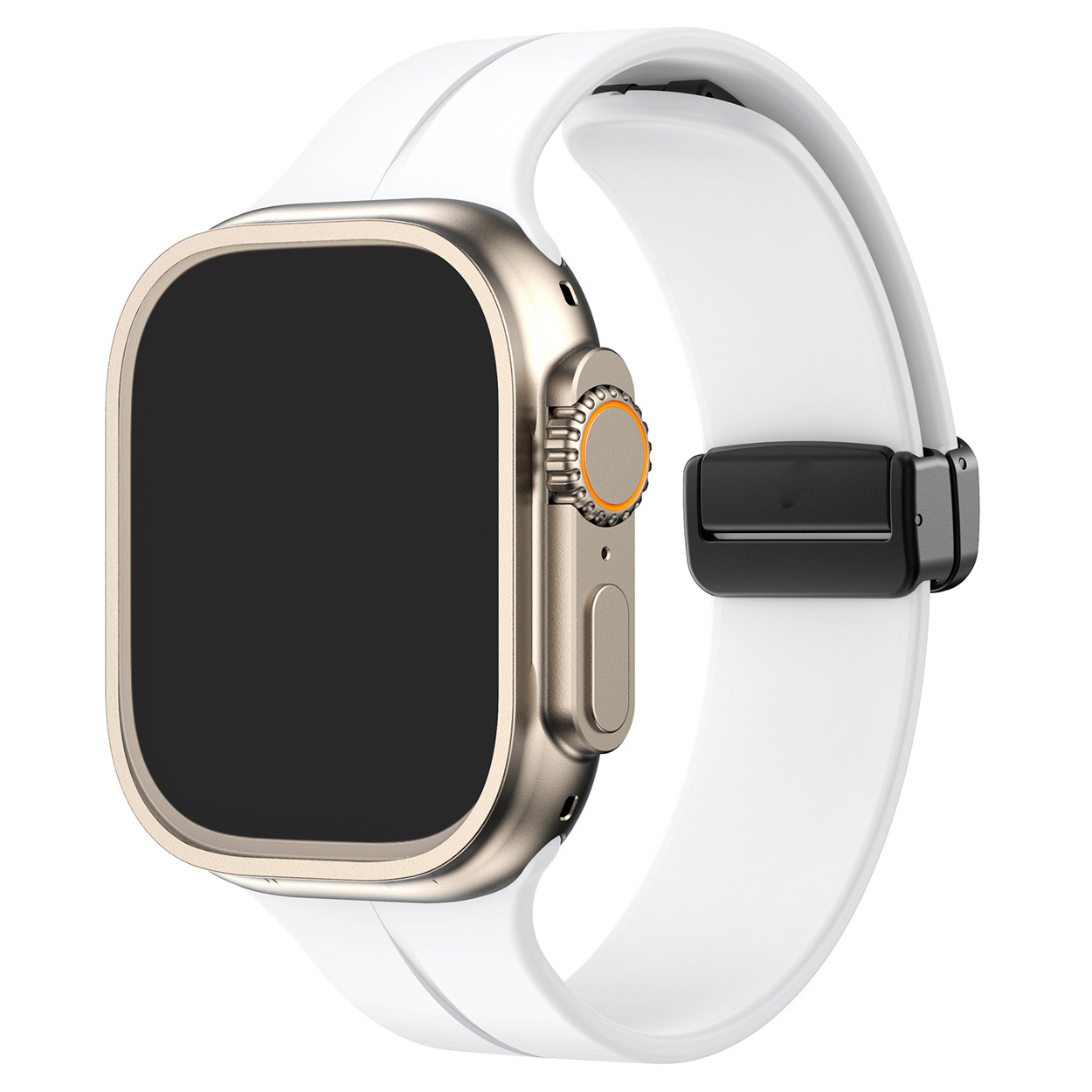 FlexiFit™ Magnetisch Apple Watch Band | 1+1 Gratis - {{ shop Vivindo Wit / 38mm - 40 mm - 41 mm Vivindo FlexiFit™ Magnetisch Apple Watch Band | 1+1 Gratis _name }} {{black_friday}} {{korting}}