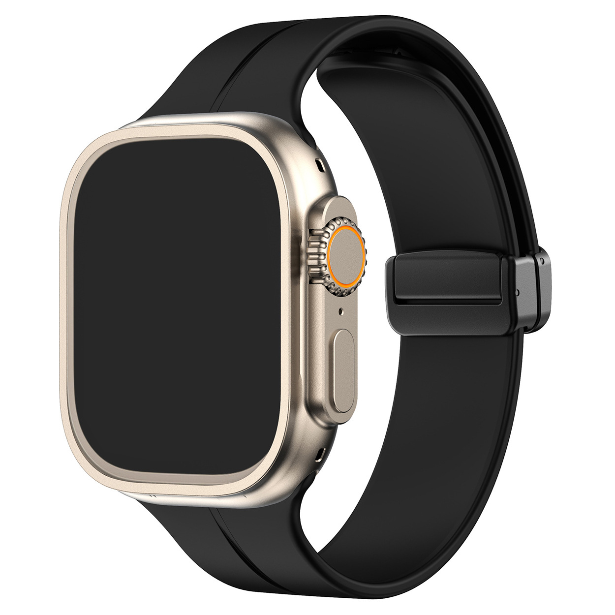 FlexiFit™ Magnetisch Apple Watch Band | 1+1 Gratis - {{ shop Vivindo Zwart / 38mm - 40 mm - 41 mm Vivindo FlexiFit™ Magnetisch Apple Watch Band | 1+1 Gratis _name }} {{black_friday}} {{korting}}