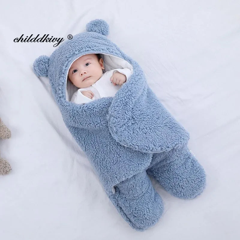 BabyWikkel™ - De winter slaapzak voor baby's - {{ shop Vivindo Blauw / 0-3M Funny Baby Store BabyWikkel™ - De winter slaapzak voor baby's _name }} {{black_friday}} {{korting}}