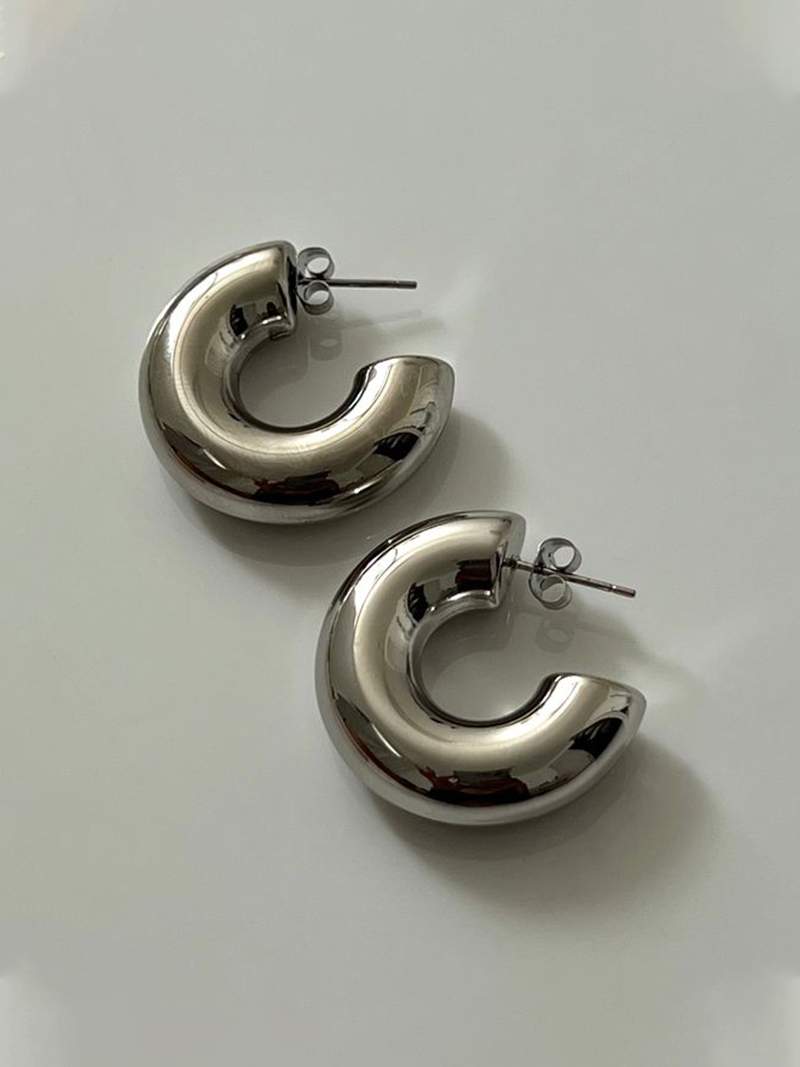 Chunky Hoops oorbellen