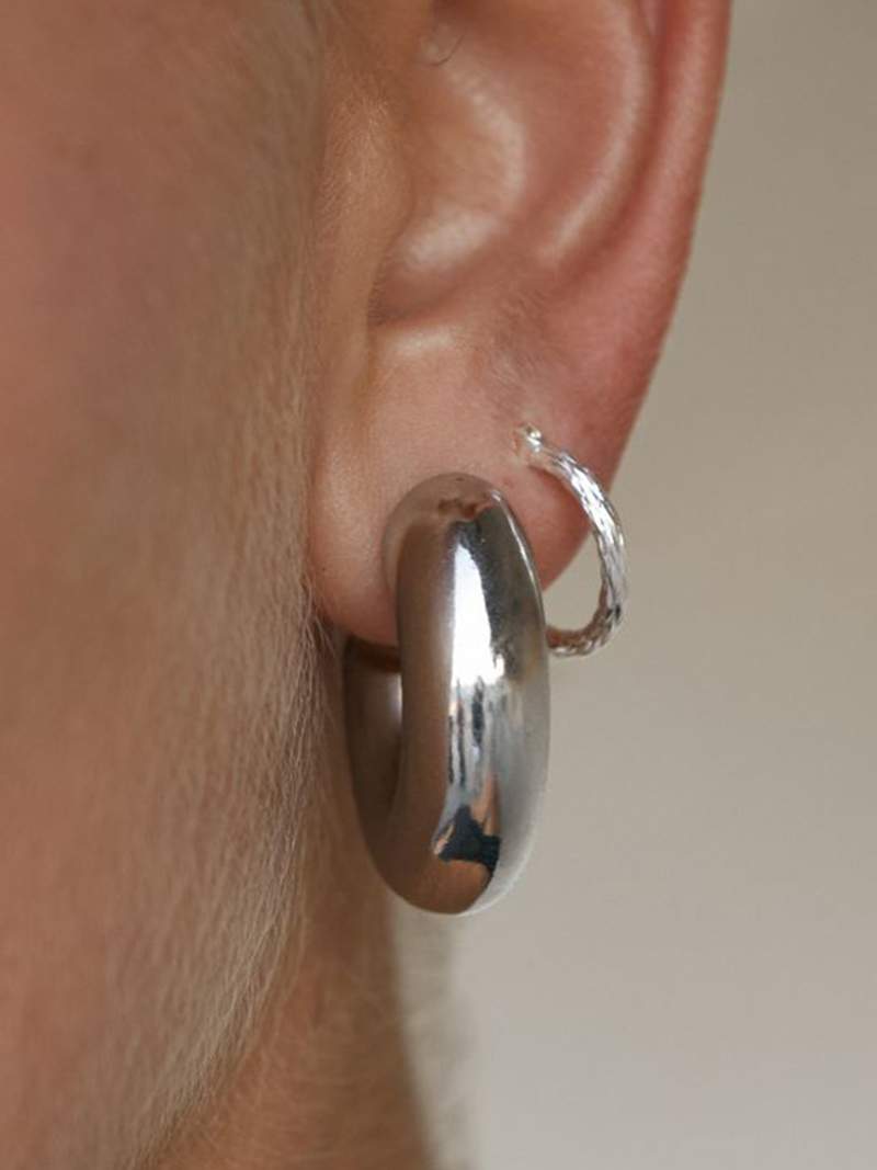 Chunky Hoops oorbellen