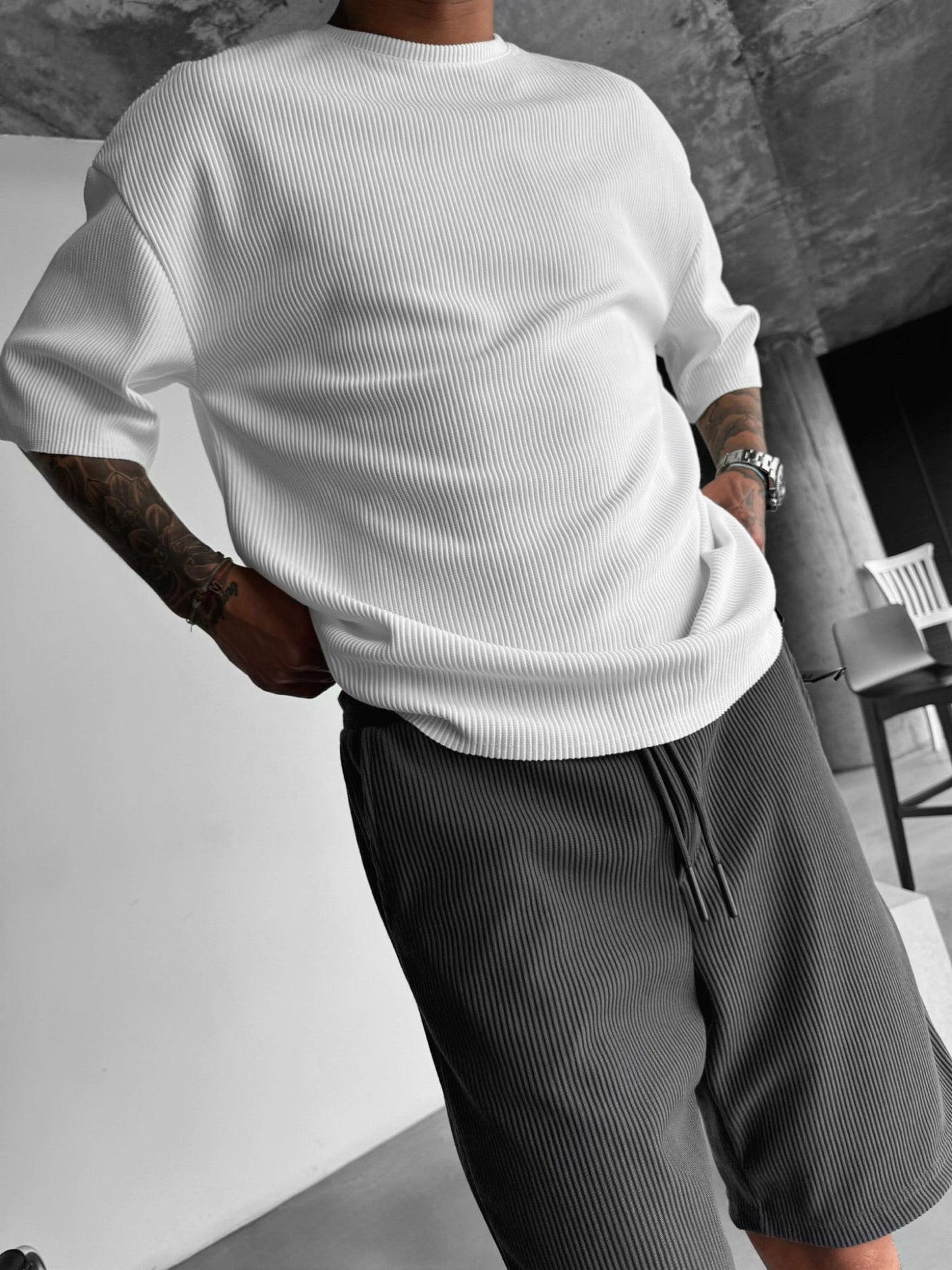 Oversize Cord Tee