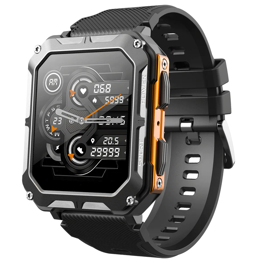 ProWatch™ De Sterkste Smartwatch. - {{ shop Vivindo Zwart / Oranje CanMixs Factory Store ProWatch™ De Sterkste Smartwatch. _name }} {{black_friday}} {{korting}}