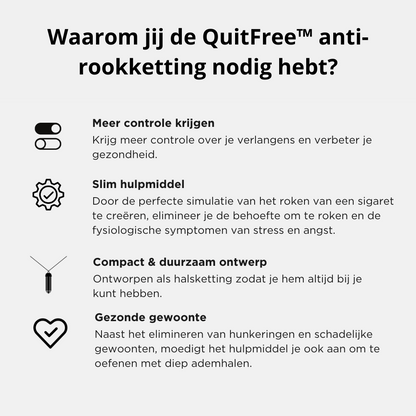 QuitFree™ | Ademhalingsketting